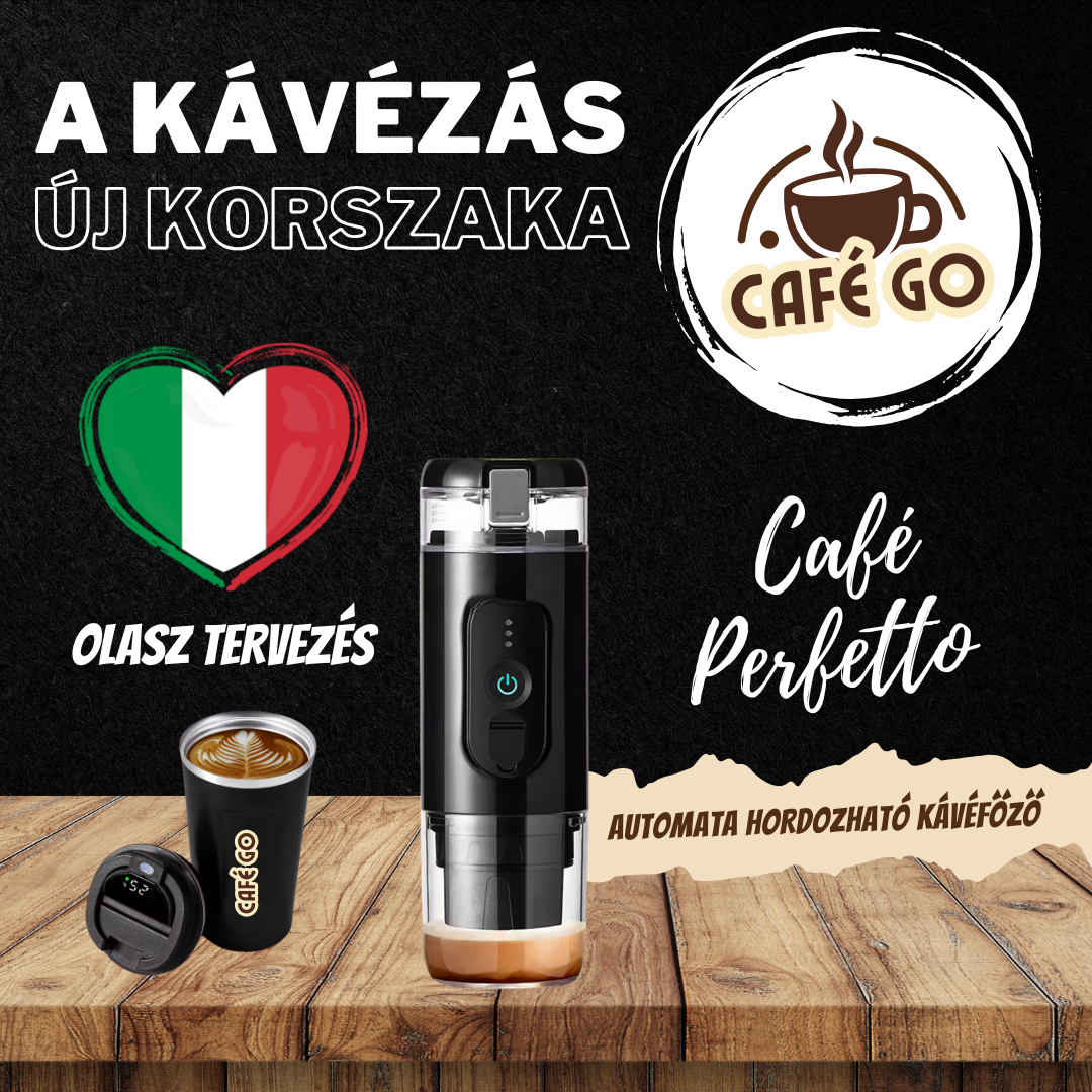 Café Perfetto - Automata Hordozható Kávéfőző Olaszországból